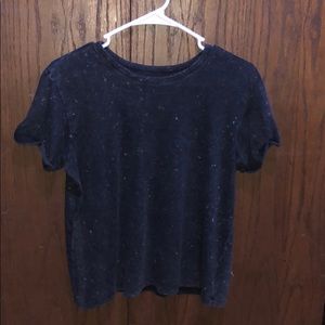 An American Eagle half cropped t-shirt